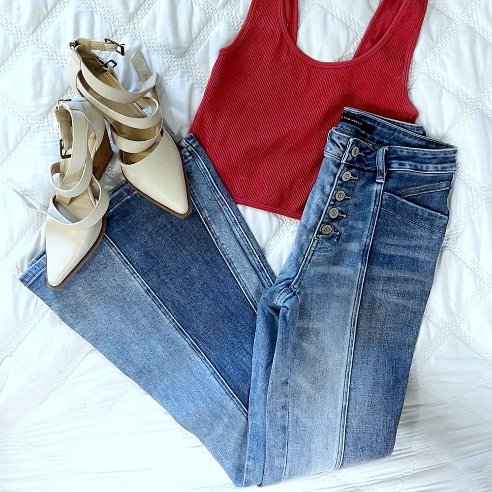 Flying Monkey Blue Flare Jeans